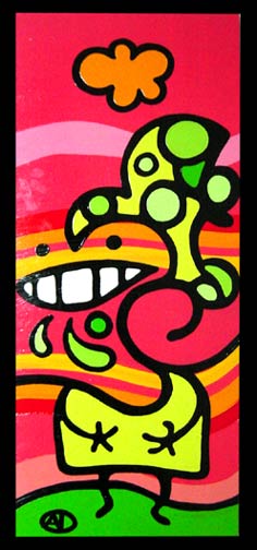 14#MONSIEUR-BROCOLI(37x87cm-Sept04)
