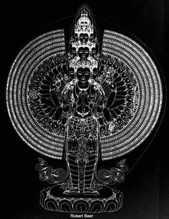 Tibet AVALOKITESVARA aux1000bras