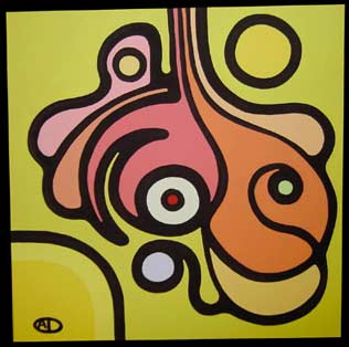18#Flamant(50x50cm-Nov03)